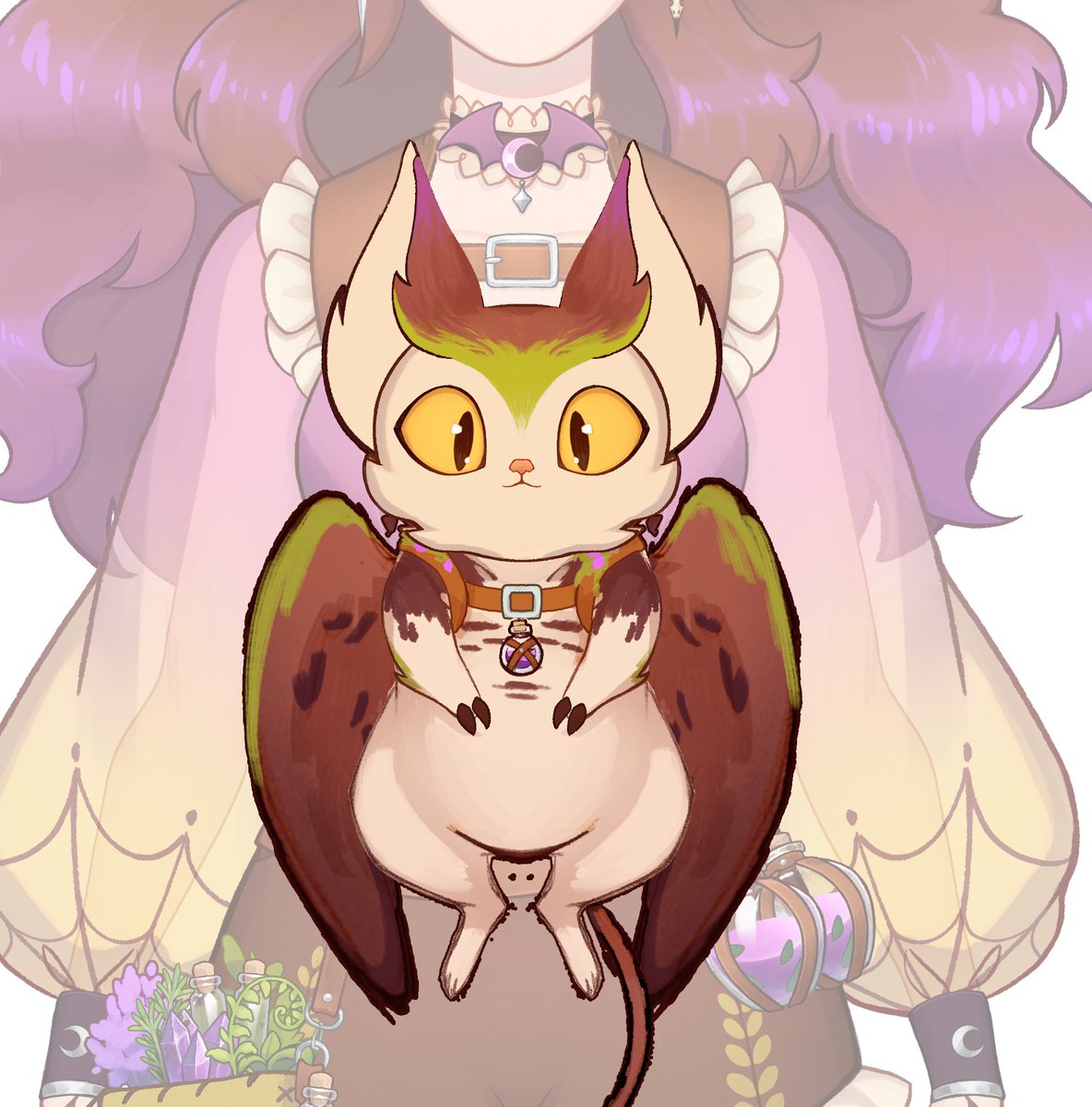 Isabela_Duffles's tweet image. Starting to layer our little moss ✨🌱
Vtuber: @Fernwytch