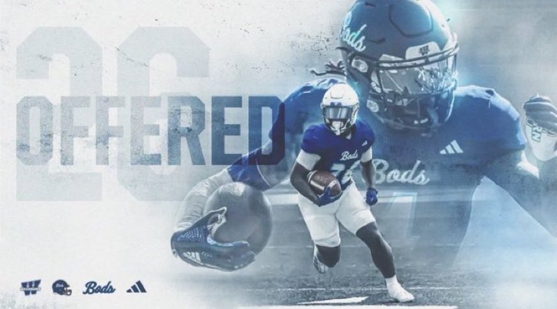 Darius2Morgan's tweet image. AGTG!! Blessed to receive an offer from @IchabodFTBL.
@CoachWilmes25 @JaguarsBss @CoachSharpWU @CoachTyceBrown