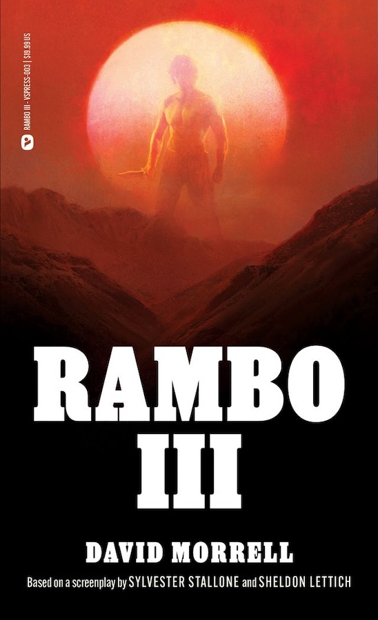 _DavidMorrell's tweet image. New paperback editions of my novelizations for RAMBO II and III are now available from Vinegar Syndrome. Only 1500 copies of each. The covers resemble paperbacks of the golden age. A package of two paperbacks includes a headband.
vinegarsyndrome.com/collections/fr…