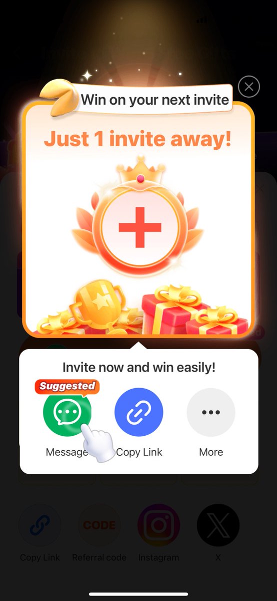 bilion100's tweet photo. Can you accept my invite, and help me get my gift?
Copy this message and search in the SHEIN app and you can win, too 
$314205085$://

يا رب افوز فشي ان 😣
باقي لي 0.1 https://t.co/pyB4MuZQCy