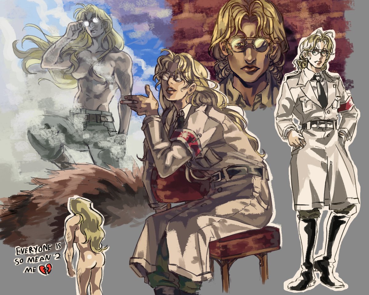 MyMaryluu's tweet image. #zekeyeager #aot
Genderbent Warriors Pt.1
i love when glasses do the glow thing ๐