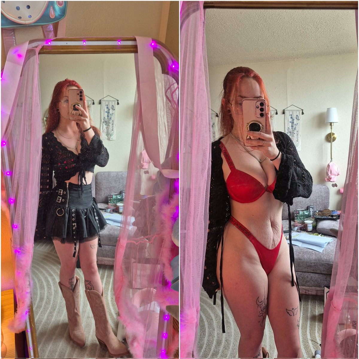 CashKitty420's tweet photo. Repost and tell me your favorite part of my outfit for a little surprise 😋give me all the attention you can 😘✨️ https://t.co/Q724AUGd52