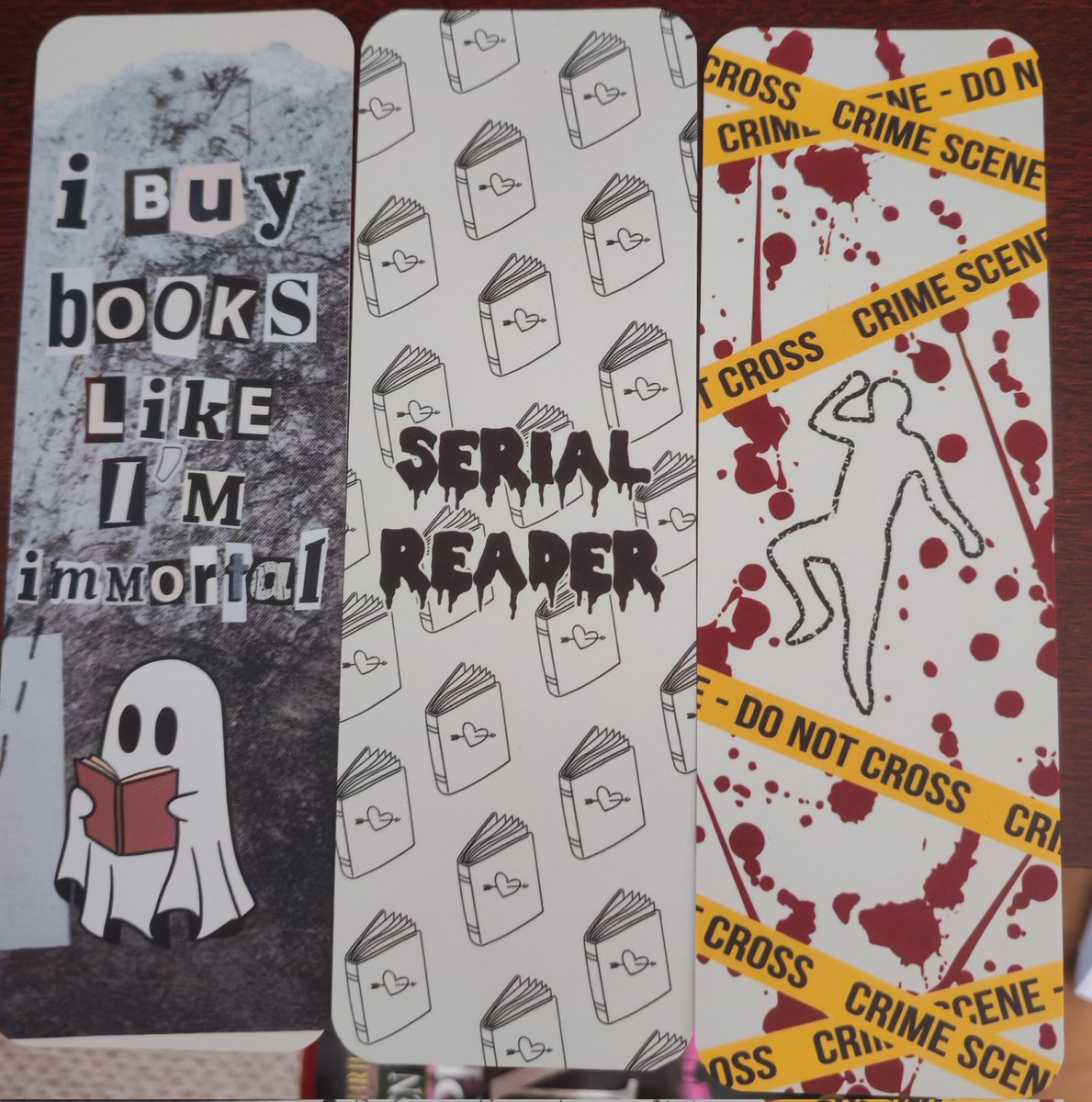 iandixon72's tweet image. Love my new bookmarks from @CrimeThrillerCo