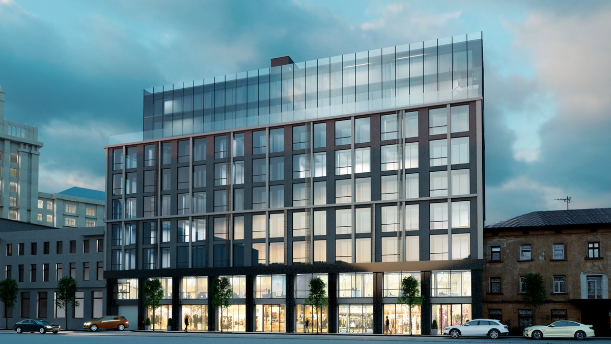 archredfox's tweet image. Projects from a previous life
Apartment building with the commerce
#architecture #Concept #render #Apartments #Kharkiv