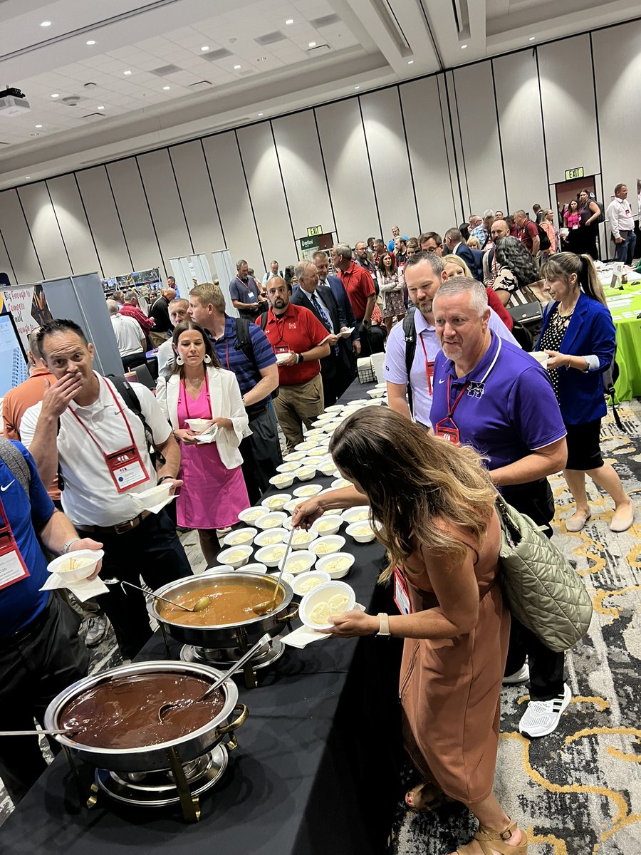 It’s Ice Cream Social time in the front Gold Ballroom, brought to you by Cheever Construction. Get some 🍨 and stop by a booth or two before you head off to your next session! #NCSAADMIN25