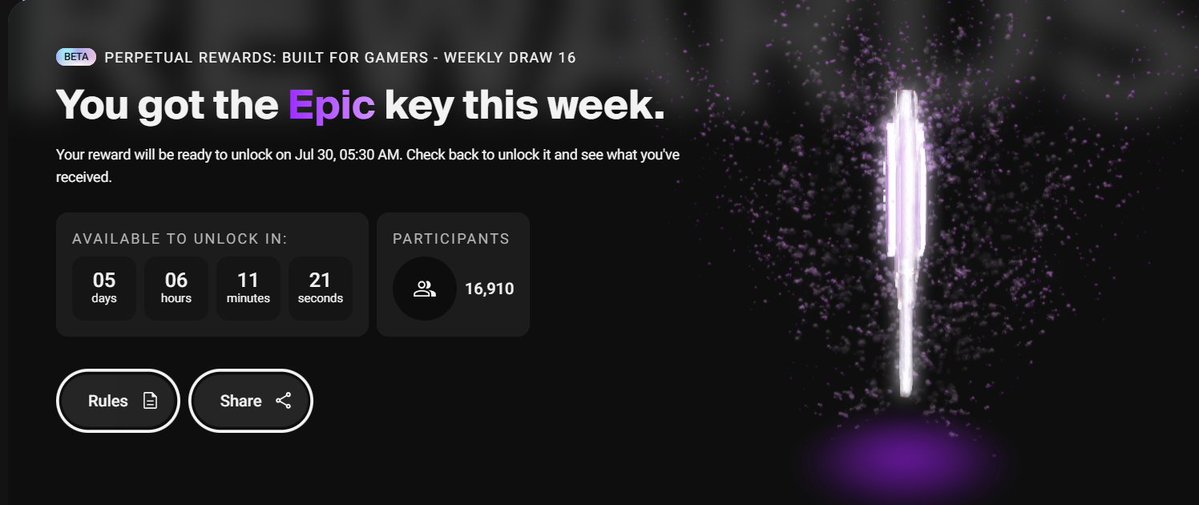 Dvajand's tweet image. 😤Week - 16 was "Epic" in Immutable Play😤
15+ Quests completed to achieve the feat 💪
Loved @PlayDanteGames and @GuildOfGuardian the most!
Already reached rare with 5 quests for Week 17!
Are you sure you wanna fade it?