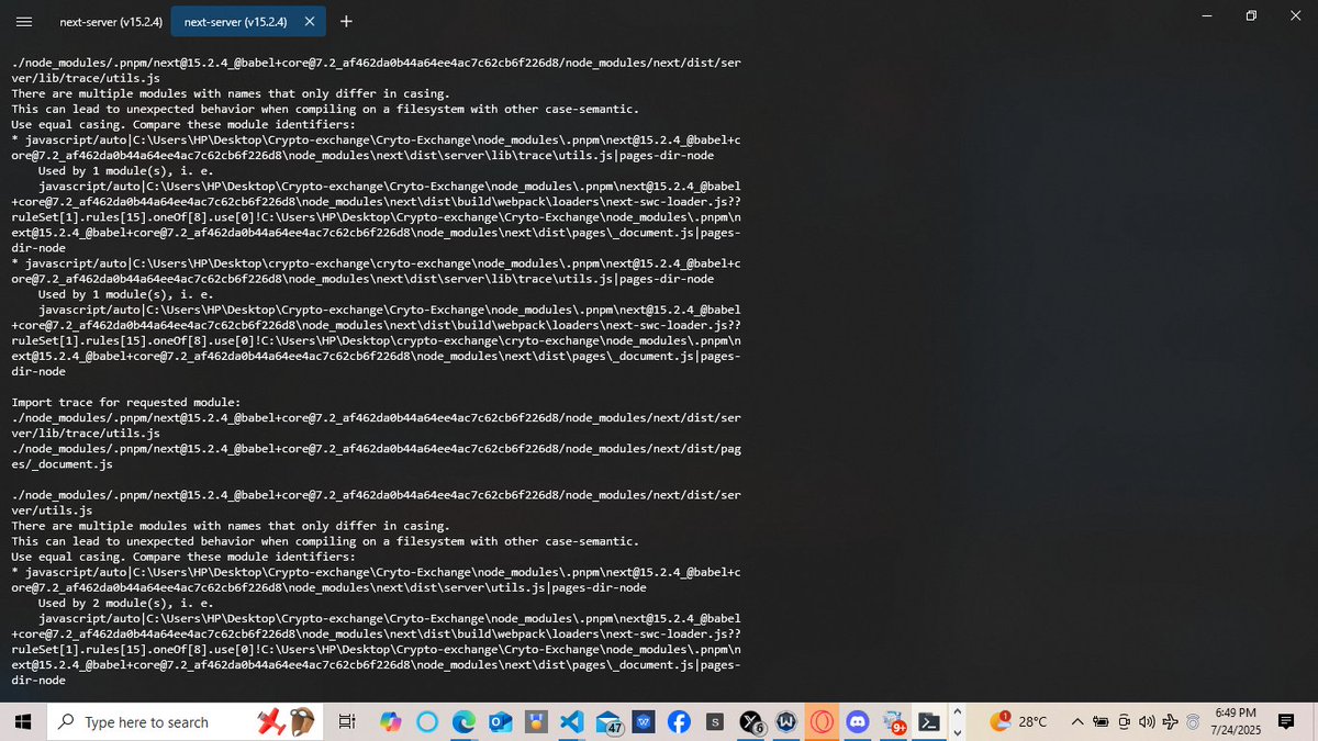 Spectra010s's tweet image. so nextjs is that hard
only God knows the errors i faced 😭😭
theres was one that had errors just bcus the css files wasnt in tailwindcss , and i used 2 hrs before finding that was the problem .
i wonder how y'all devs withstand it