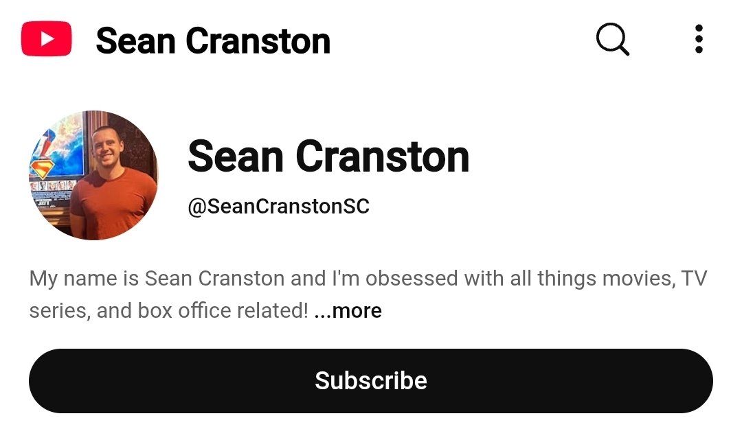 thewealthdad's tweet image. My YouTube channel (movie content) is finally up and running!
First video (short) will be TONIGHT after I see #FantasticFour and I'll be giving my immediate (spoiler free) out of theater reaction!
Subscribe if you want to nerd out more on movies 👇
youtube.com/@SeanCranstonSC