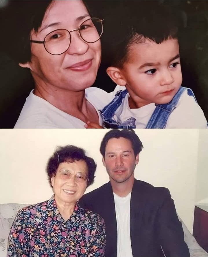 Keanu_Reeve_X's tweet image. Hey fans! π Do you have any special memories or fun moments youβve shared with your grandma? Take a look at this lovely picture.