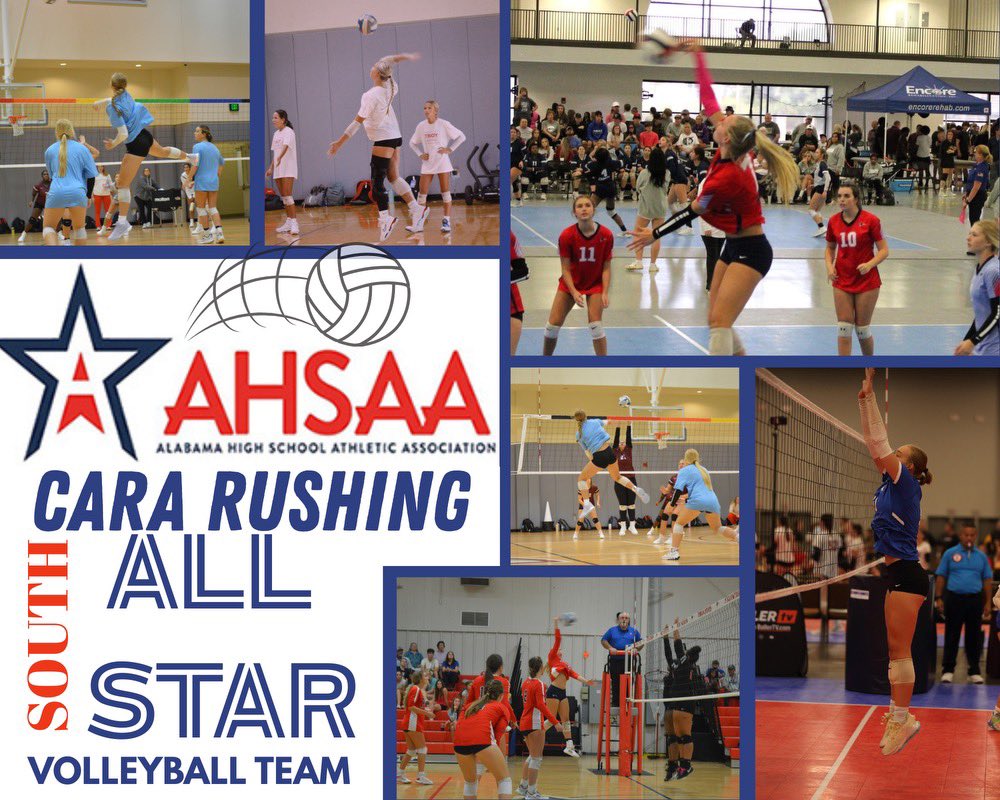 Please join in congratulating Cara Rushing who will participate in the AHSAA All Star Volleyball Game later this afternoon at the Multiplex At Cramton Bowl. 

#GoPike | #LadyPats❤️💙