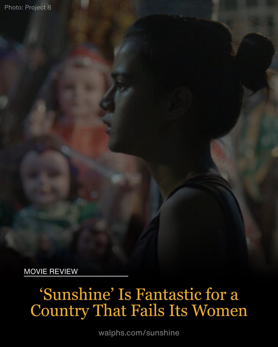 walphs's tweet image. UP NOW: #SunshineMovie review: walphs.com/sunshine

#MarisRacal