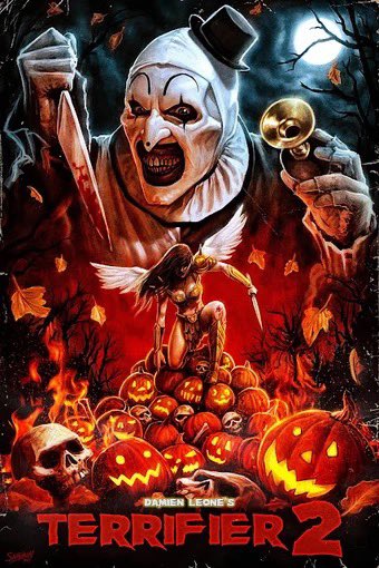 anst4n's tweet image. Currently watching #Terrifier2 I’m about 2/3rds through with the film and I need a break 😂 I’ll return to finish off the third act. I def get why Art and the franchise has become such an icon. There’s something devilishly grotesquely artsy about it.
