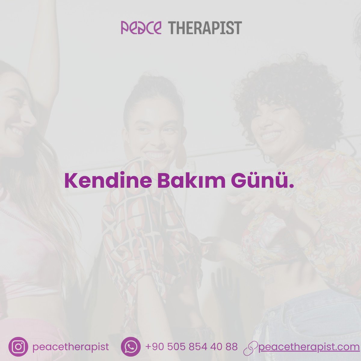 💜 Uluslararası Kendine Bakım Günü
Kendine bakım lüks değil, ruh sağlığı için bir ihtiyaçtır.

#KendineBakımGünü
#PeaceTherapist #RuhSağlığı