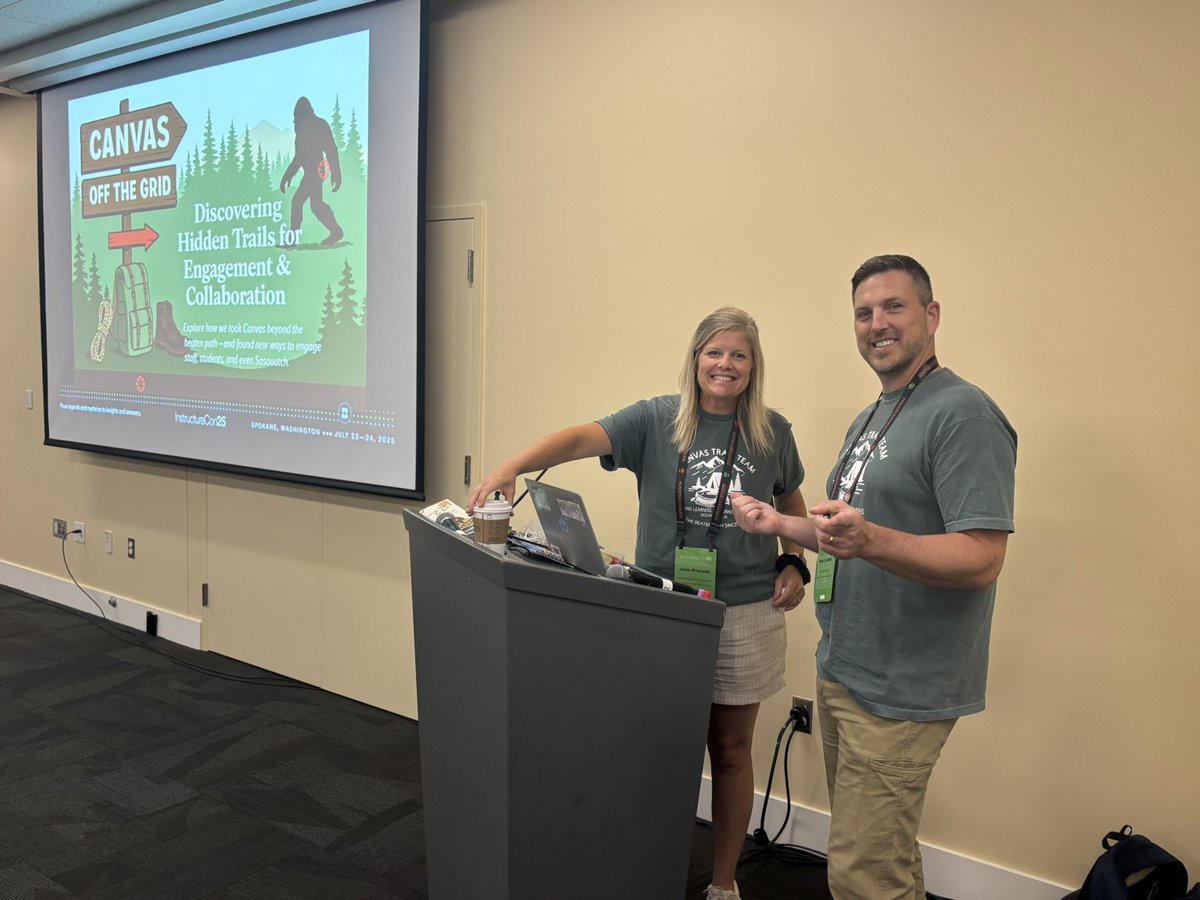 Excited for the “Canvas Off the Grid” presentation from a couple of our Instructional Technology leaders at Instructure Con 2025! <a href="/SiouxCityCSD/">Sioux City Community School District</a> <a href="/Canvas_by_Inst/">Canvas by Instructure</a>
