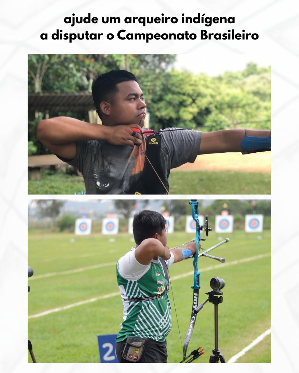 O indígena Nelson Kambeba precisa de apoio para ir ao 51º Campeonato Brasileiro Interclubes de Tiro com Arco, que ocorrerá entre os dias 23 a 27 de Setembro de 2025, no Rio de Janeiro.
