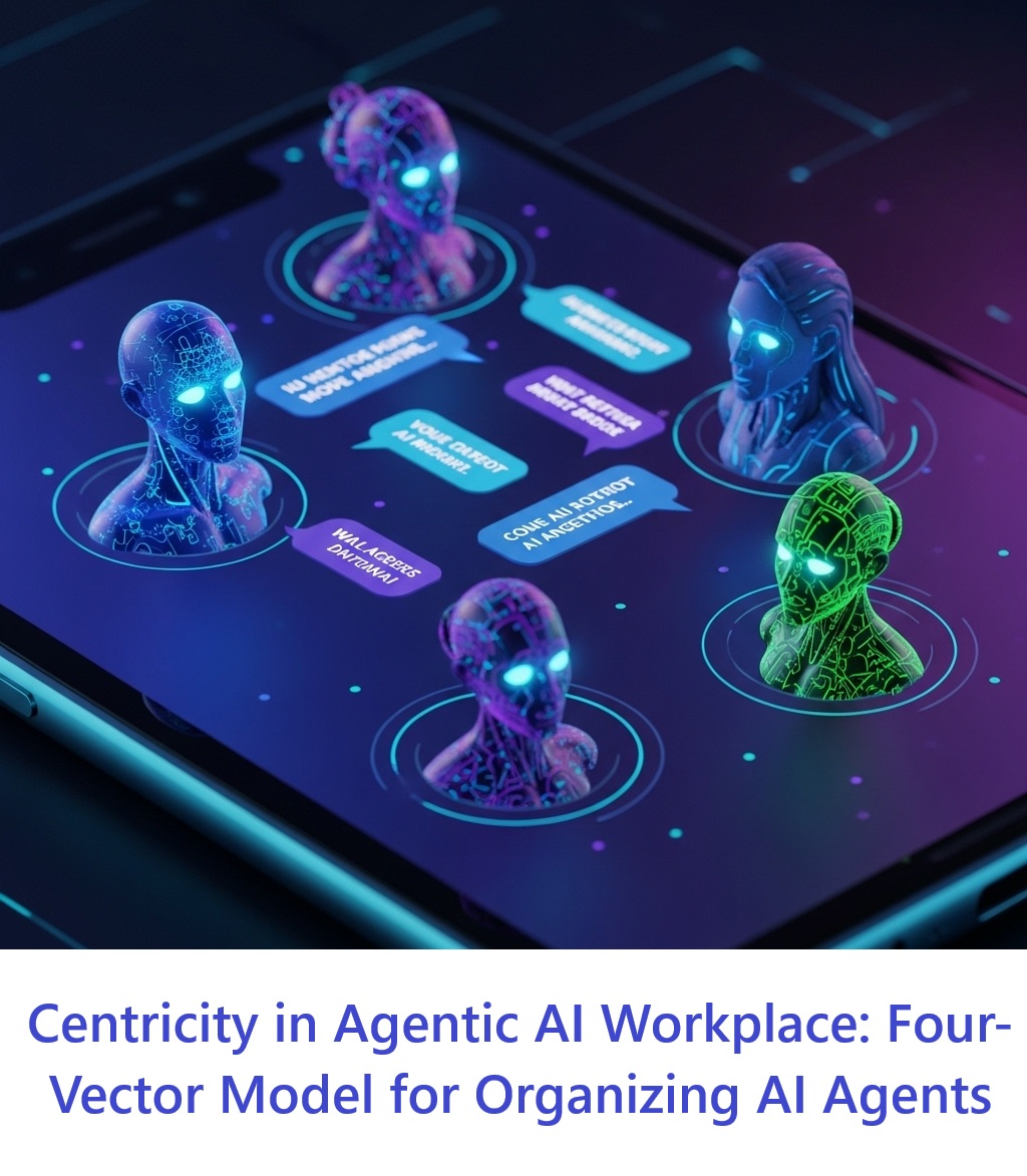 Today, at Tekedia Institute, we publish the four-vector model for Organizing AI Agents in companies. It is explained in my latest podcast. The summary:

This podcast emphasizes that AI is a transformative force requiring a strategic approach to its integration into organizations.