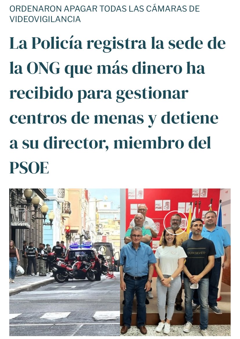 MÉNDEZ—YERIE🇮🇨🇪🇸🇬🇧🇪🇺 (@mendezyerie1980) on Twitter photo <a href="/xrius007/">Xavier Rius</a> Trata de humanos SXXI, los socialistas que perdieron el poder, después del 23j23, encontraron calor y cobijo en las ONGs. <a href="/xrius007/">Xavier Rius</a> Trata de humanos SXXI, los socialistas que perdieron el poder, después del 23j23, encontraron calor y cobijo en las ONGs.