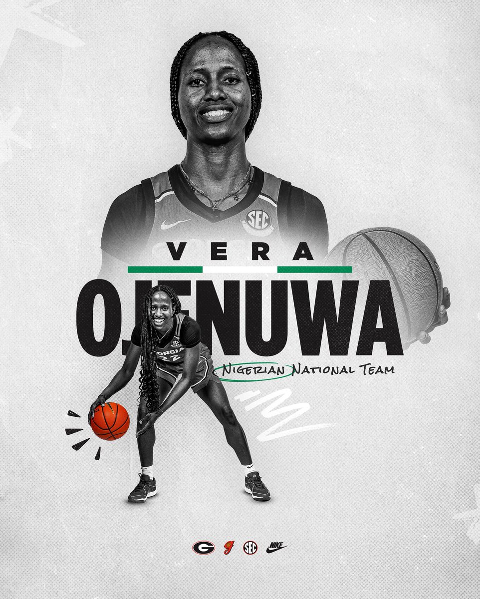 Georgia Basketball ๐๐ถ (@uga_wbb) on Twitter photo Good luck to Vera as she helps Nigeria go for its fifth-straight FIBA title! Good luck to Vera as she helps Nigeria go for its fifth-straight FIBA title!