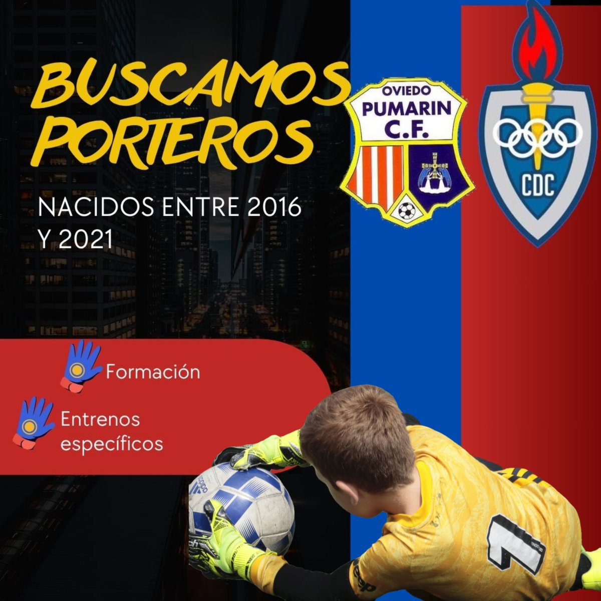CDCovadonga's tweet photo. Es el momento‼️ Buscamos guardametas
https://t.co/b1dPYORmp4
#CDCovadonga https://t.co/W10cAhc1Fb