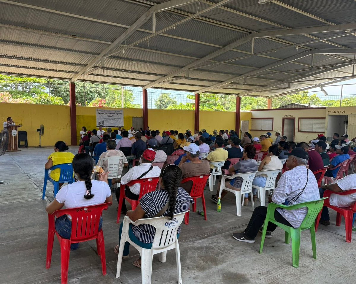 📢 Región Istmo Costa, #Chiapas

🔔 Inauguramos Centro de Atención Agraria (CDAA) en el ejido Cabeza de Toro, municipio Tonalá; con el firme compromiso de acercar los servicios agrarios a los ejidatarios y comuneros de la región.

Promovemos el desarrollo rural y fortalecemos la