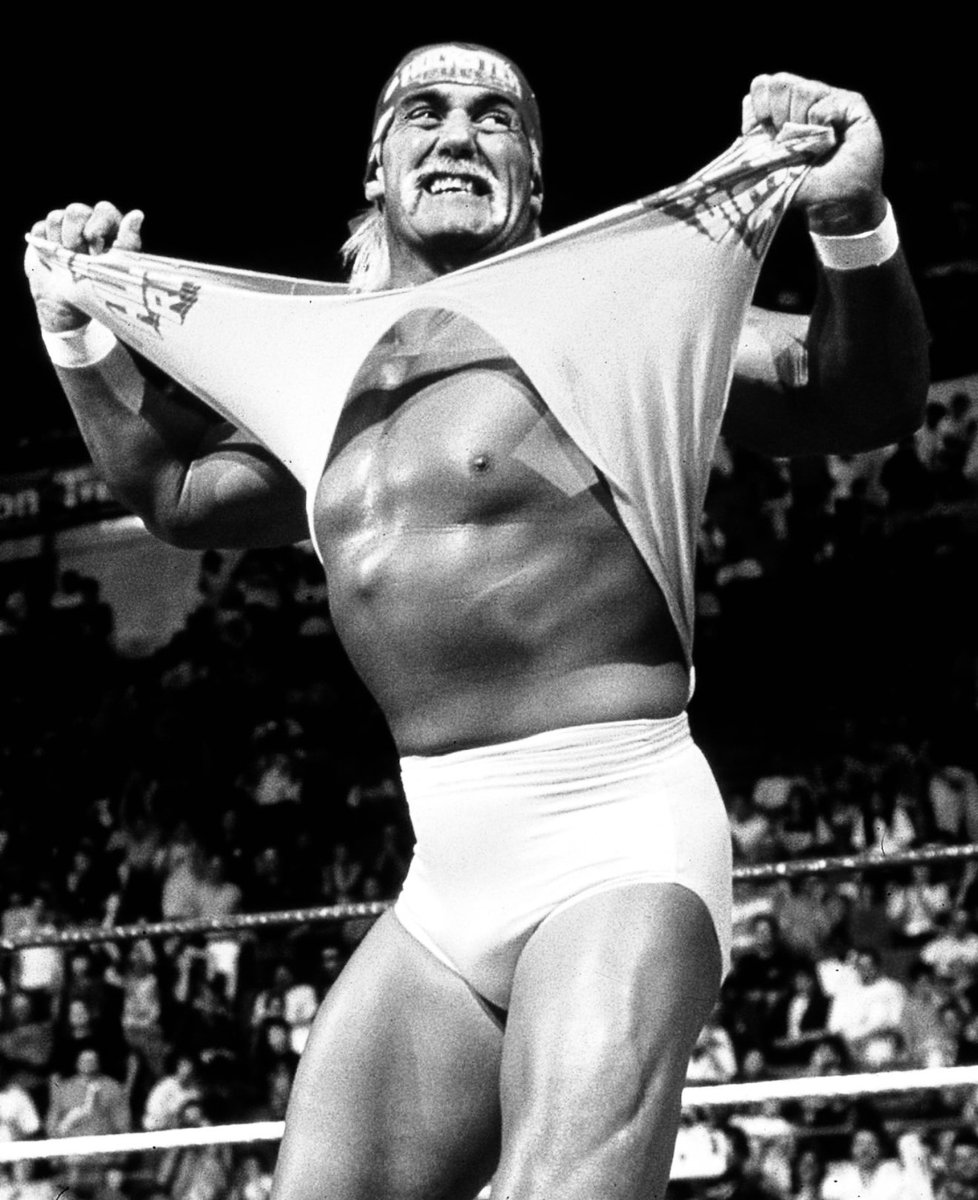 RyanFieldABC's tweet image. Hulk Hogan was such a huge part of my childhood. My Dad and I would watch the WWF religiously, from Saturday Night’s Main Event to all the Wrestlemania’s on pay-per-view. At the center of it all? The blond haired superstar rocking the red bandana. He was larger than life. His…