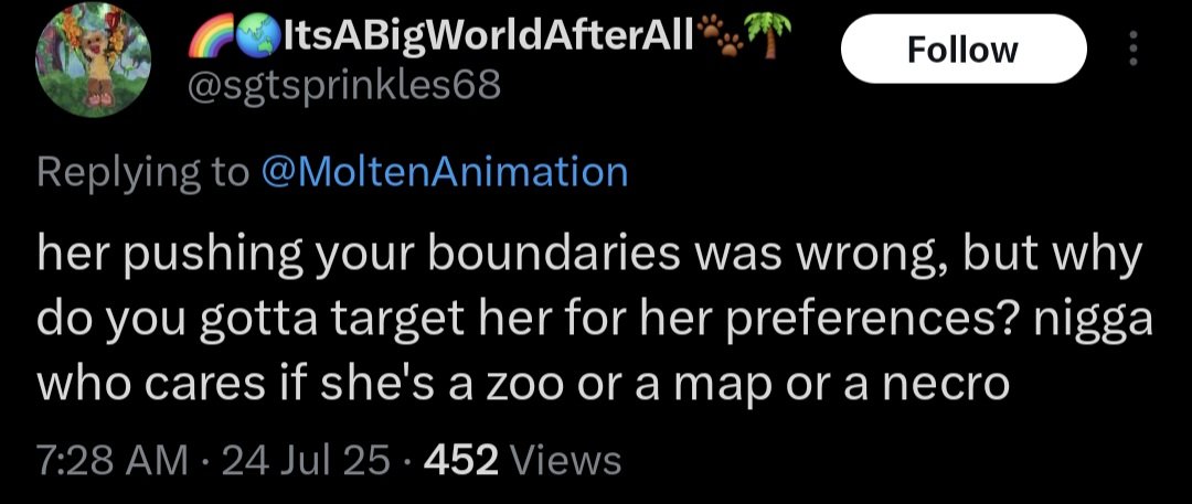 MoltenAnimation's tweet image. Twitter is the only place where you can say that you were groomed and have people blame you or just be assholes.
Do you see why I left the platform😭😭
