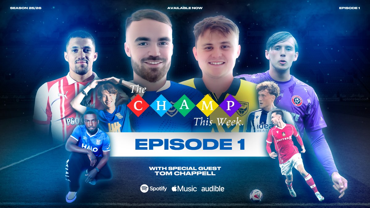 Catch the first episode of my brand new Championship podcast The Champ This Week, available on audio platforms first thing tomorrow morning!

For the first episode of the season, there was only one guest I could invite on - introducing the brilliant <a href="/officialfournil/">Fournilwrittenalloverit</a> 🎙️