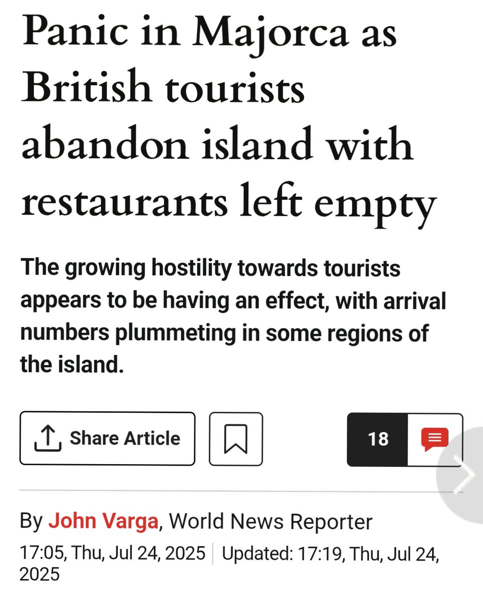 mbga_uk's tweet image. More Anti- British tourist protest In Spanish areas..
If the Spanish locals want to
wreck their own economy..
US Brits will go elsewhere..
How would they like it if we showed them the same un-welcome here In UK & told them to go fck off.