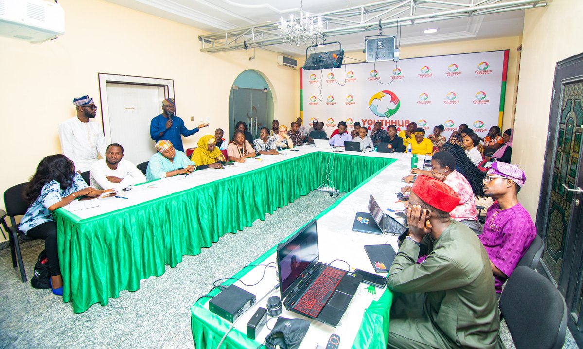 kenerylove's tweet image. The African Diaspora Collective proudly participated in the Youth Engagement and Presentation of the Youth Shadow Report on Nigeria’s Voluntary National Review (VNR), held on 14th July 2025 at YouthHubAfrica Conference Hall, Abuja.
#HLPF2025 #SDGs #YouthEngagement