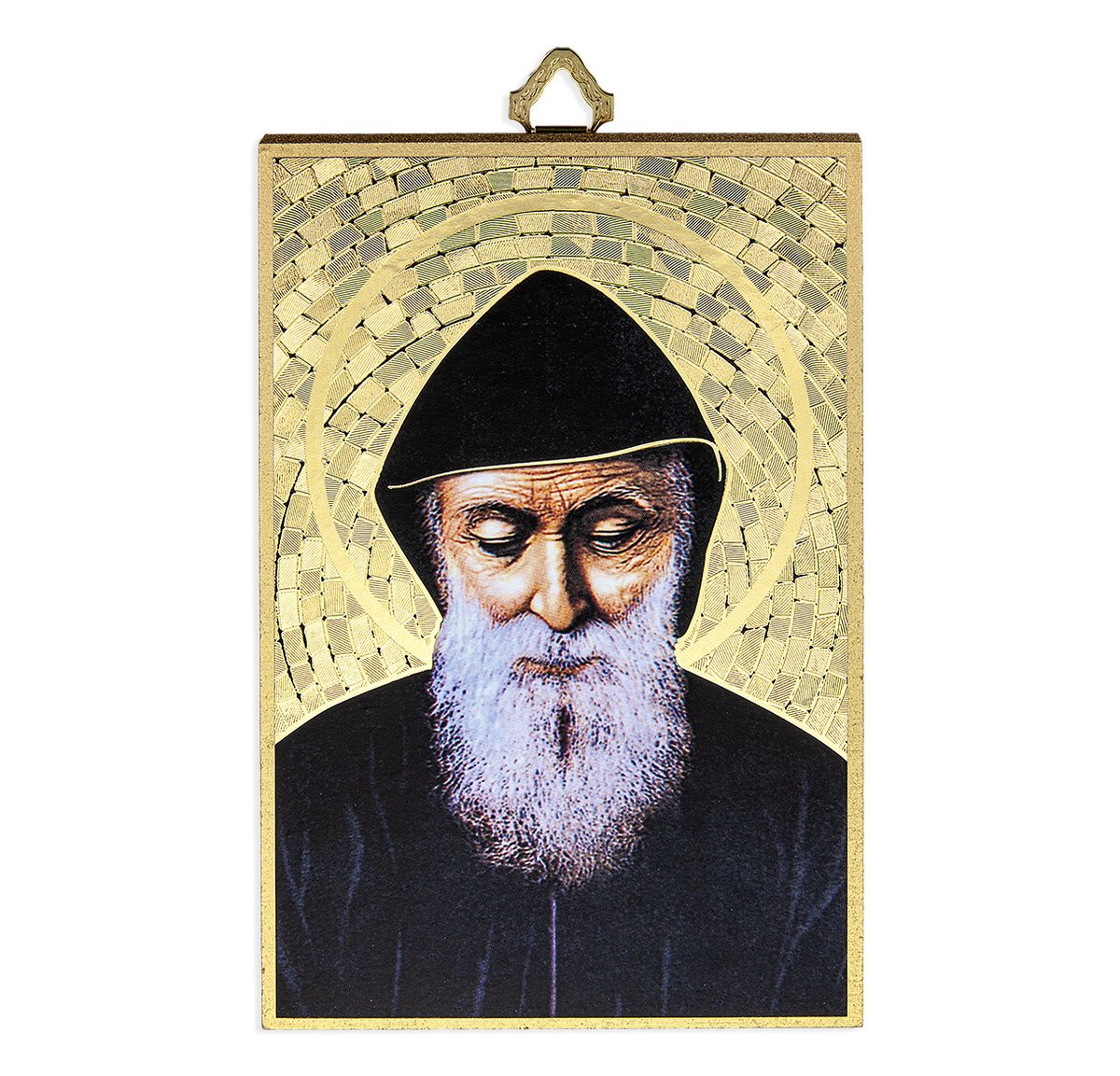 mare_hare's tweet image. I have gorgeous gold foil prayer plaques at my ebay store, including today&apos;s saint Saint Charbel! You can find it here: ebay.com/itm/2864300565…. Have a blessed day and I look forward to your visit at my store!