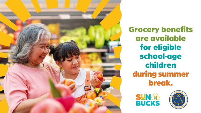 RIHumanServices's tweet image. Community Reminder: SUN Bucks is available to eligible school-age children. You can find out more information about SUN Bucks online here:
dhs.ri.gov/programs-and-s…