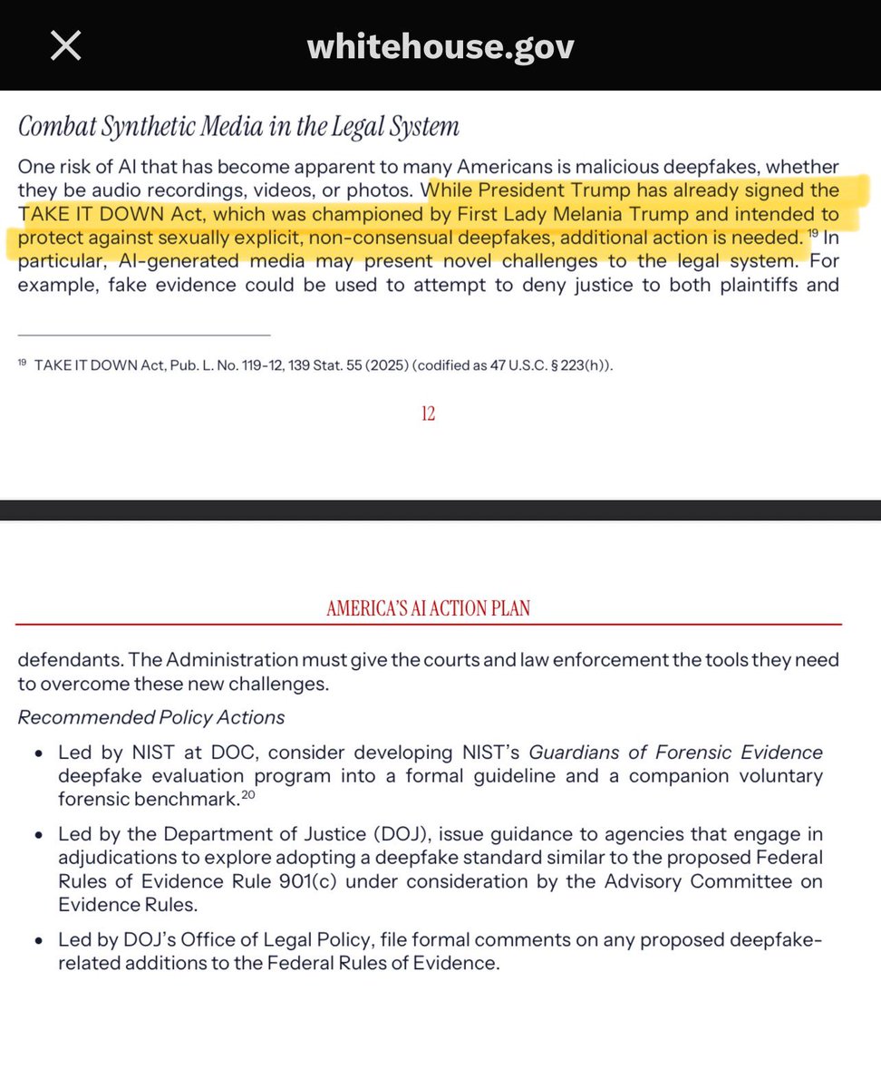 clemensn13's tweet image. We are so lucky to have a @FLOTUS and @POTUS who recognize the need to WIN the race on AI so our Nation is the unquestioned leader in EMPOWERING and PROTECTING generations of Americans with this incredible tool. #Winning #BEBEST