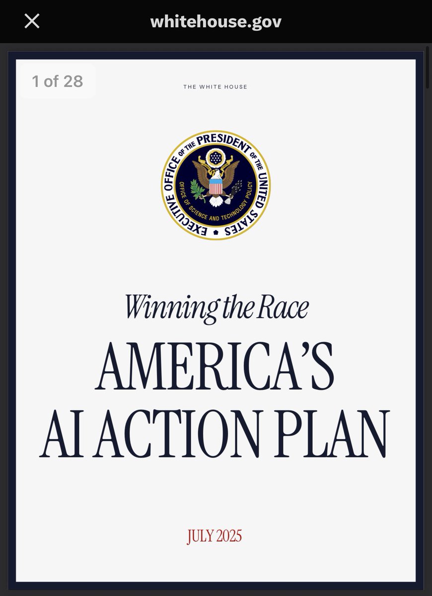 clemensn13's tweet image. We are so lucky to have a @FLOTUS and @POTUS who recognize the need to WIN the race on AI so our Nation is the unquestioned leader in EMPOWERING and PROTECTING generations of Americans with this incredible tool. #Winning #BEBEST