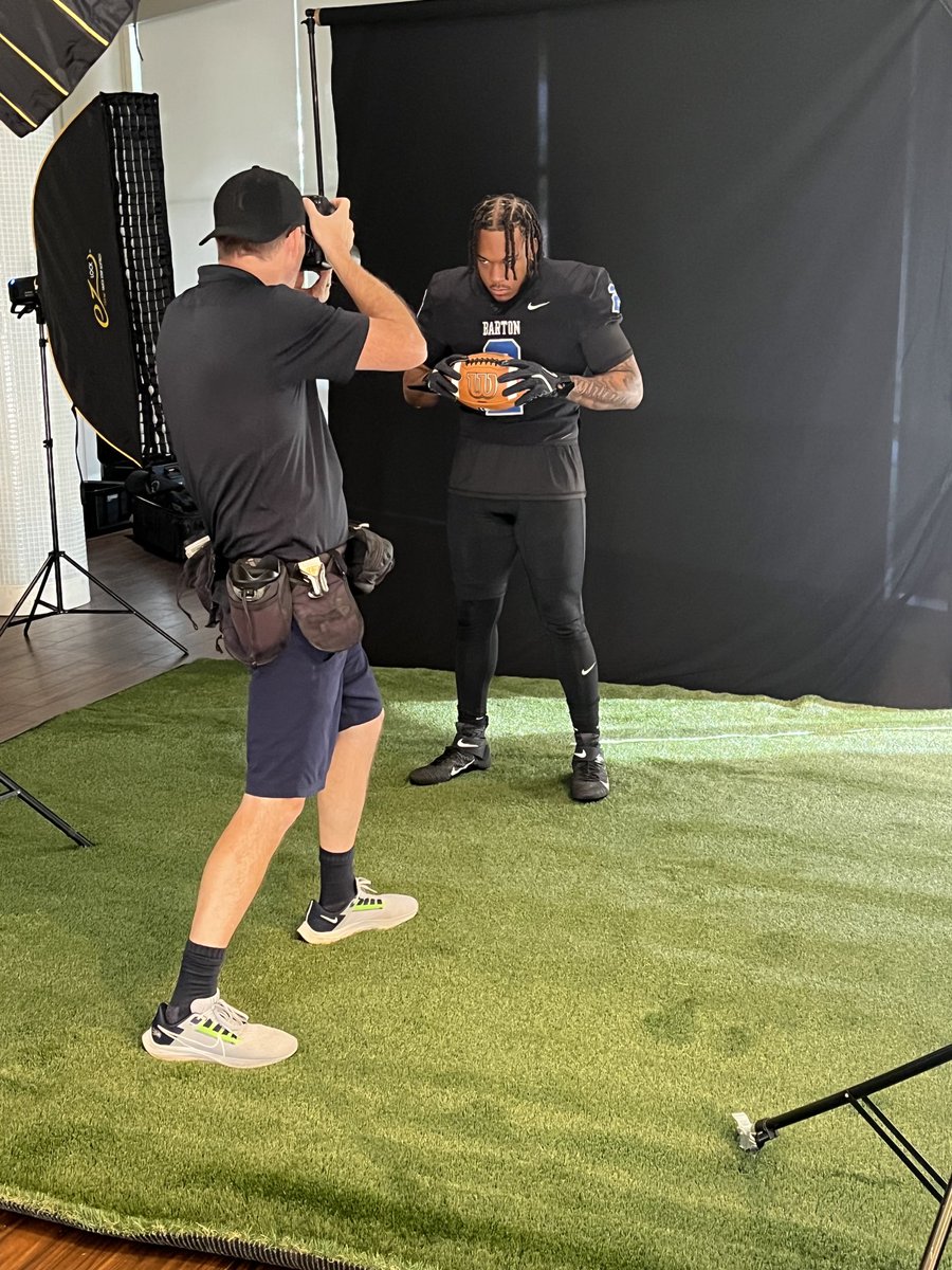 KenTylerLeader's tweet image. @barton_fb representing in first-ever @ConfCarolinas media day.
Opening night August 28…Let’s Go!!