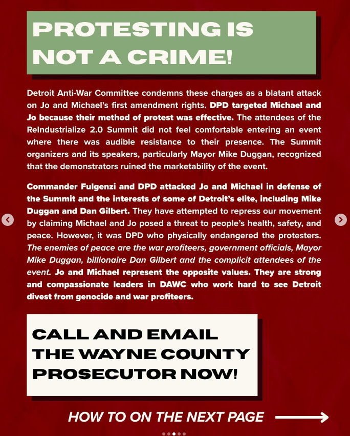 HonestGlam's tweet photo. CALL  &amp; EMAIL WAYNE COUNTY PROSECUTOR KYM WORTHY TO DEMAND SHE DROP THE CHARGES ON JO &amp; MICHAEL! 

PROTESTING IS NOT A CRIME!

CALL &amp; E-MAIL KYM WORTHY:
313-224-5777
https://t.co/JQSd7Lv0AB or link in bio

https://t.co/XwvSJnev9H https://t.co/EF87LCKh0j