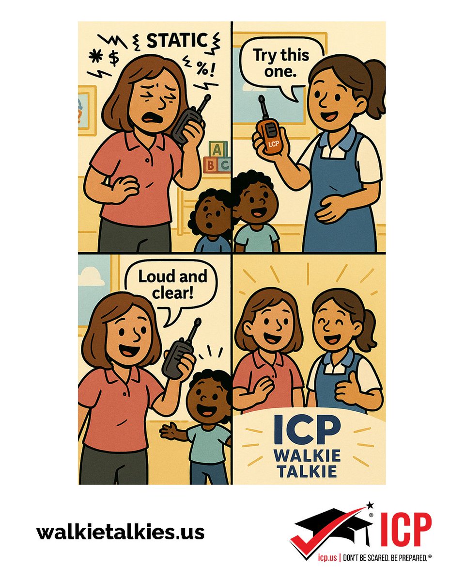 Static? Not on our watch.
Switch to ICP Walkie Talkies for crystal-clear communication every time.
🎓 walkietalkies.us