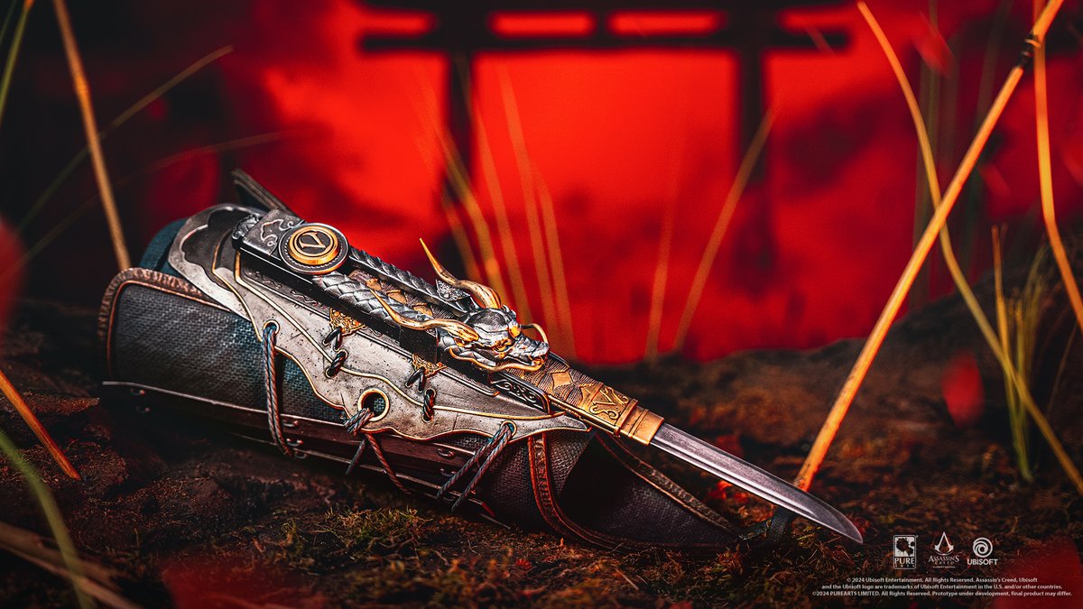 PureArtsLimited's tweet image. The Assassin's Creed Shadows Naoe Hidden Blade Replica is BACK IN STOCK!
Get yours NOW! ➡️ ow.ly/7yux50SkaRr