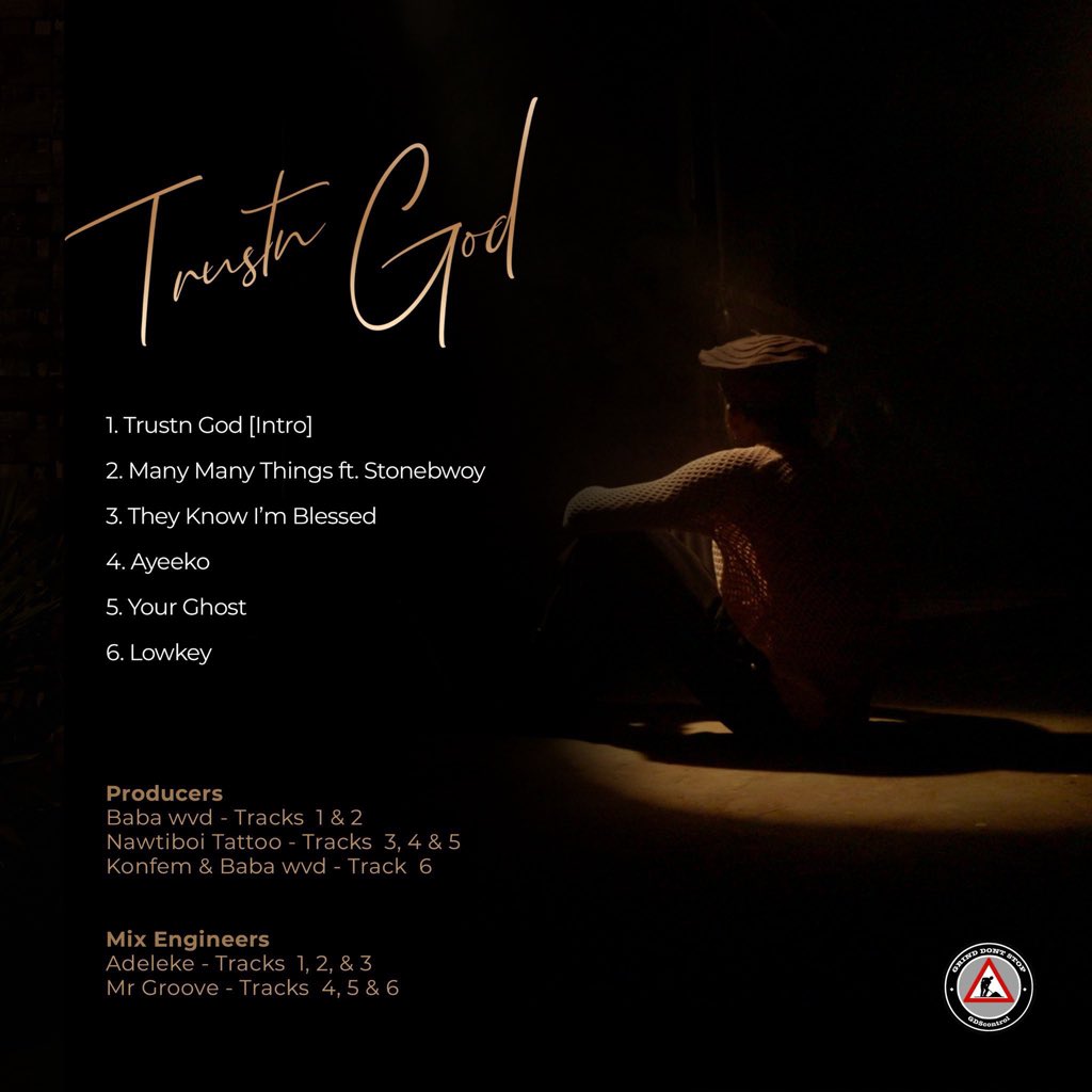 BurnitonNelly's tweet photo. CAMIDOH ( @Camidoh )
TRUSTN GOD (EP) — OUT AT MIDNIGHT 🕛 

FEAT. STONEBWOY — MANY MANY THINGS 🔥❤️‍🔥 https://t.co/1uvRDjcDIm