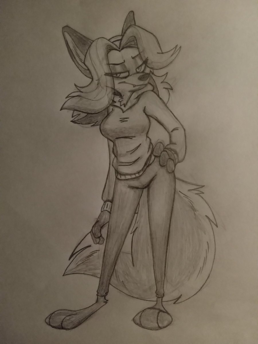 FluffyFluff_1's tweet image. Hoodie Fox