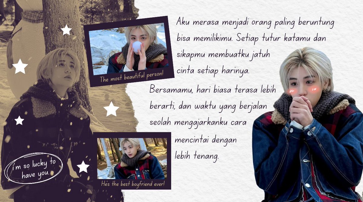 I can't believe we've been dating for a month... and you're not tired of me being random yet. Happy 1st mensive, baby. Thank you for being the reason I smile to myself every day.