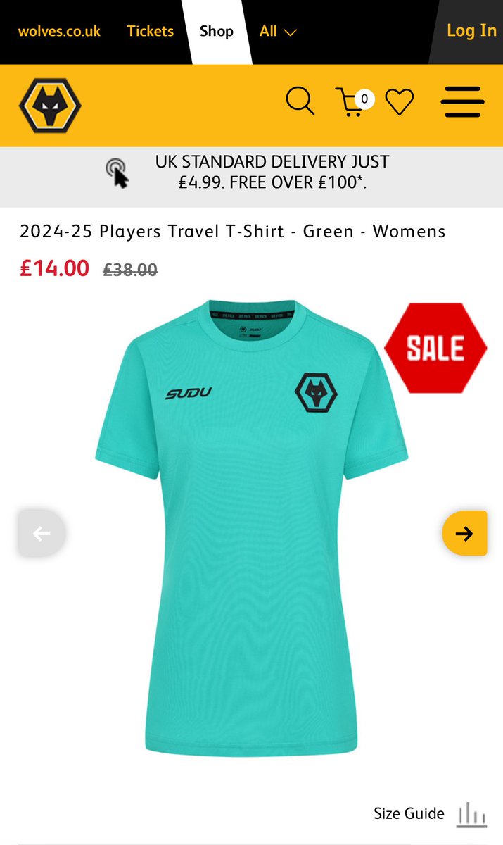 Wolves 25/26 away kit been out less then an hour and it’s already on sale.