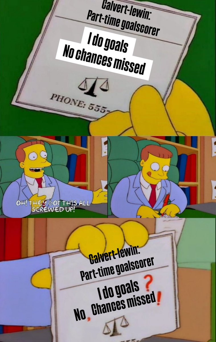 EflSimpsons's tweet image. •Newcastle, ring up Calvert-lewin. He’s available•