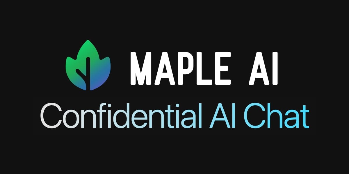 marks_ftw's tweet image. Many companies are entering the private AI space. @TryMapleAI is still the only private AI that lets you see and verify the server code for yourself.
Don't trust, verify your AI.