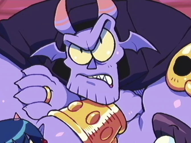 SnooperSofa's tweet image. when hes purple and buff and dad and boobies out