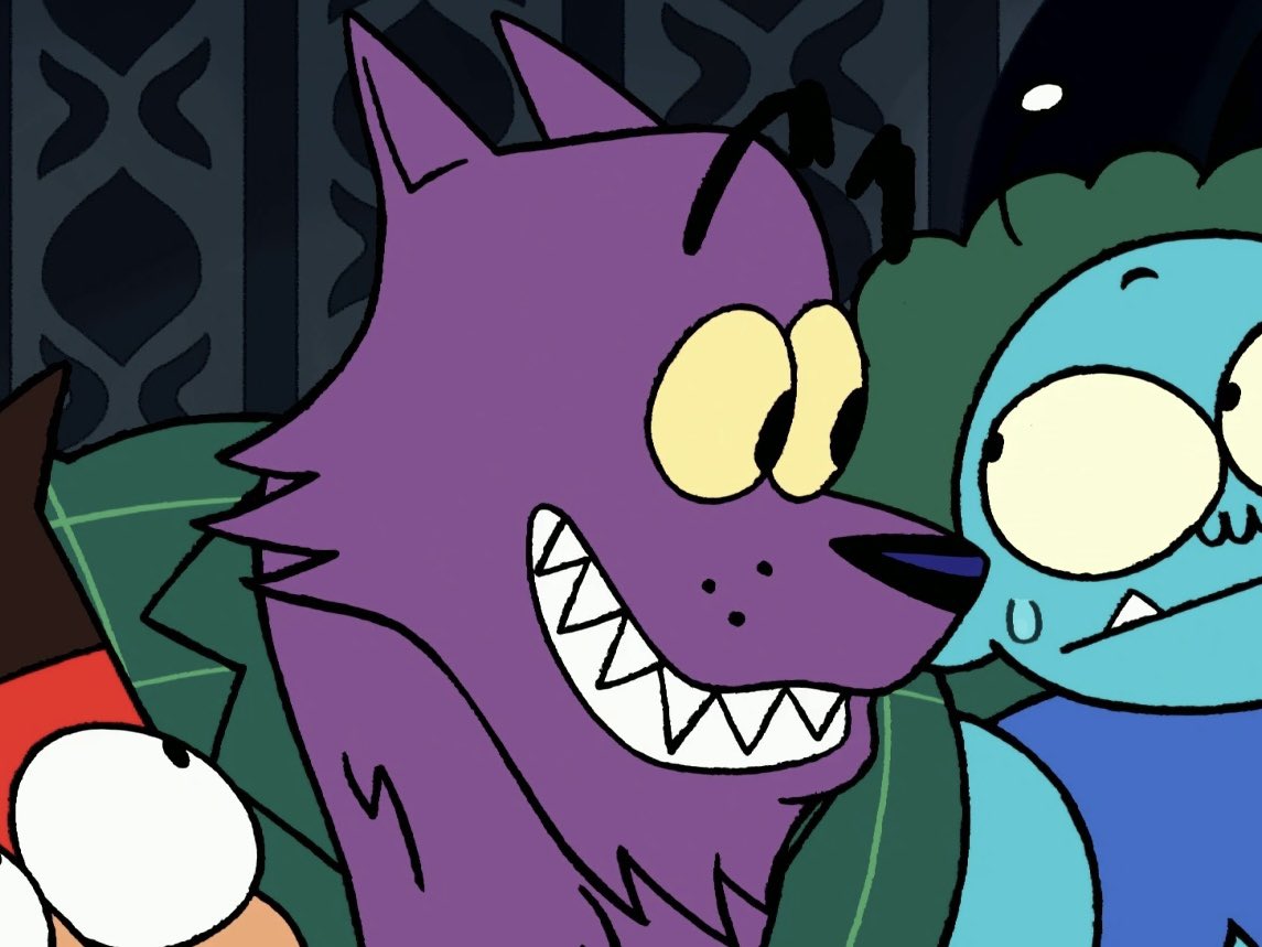 SnooperSofa's tweet image. when hes purple and buff and dad and boobies out