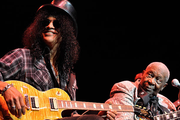bluezharp's tweet image. Slash performing with B.B. King at the Royal Albert Hall in 2011.
Photo by Kevin Nixon