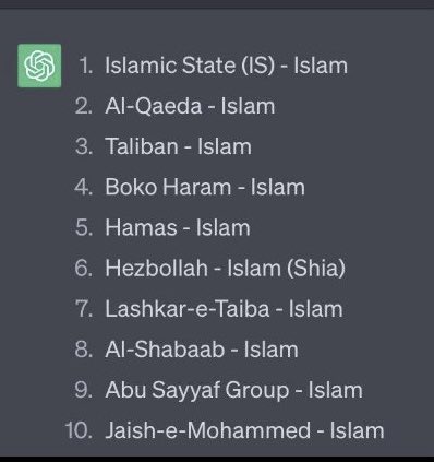 Steven41849941's tweet image. Not all Muslims are terrorists, but all today’s terrorists are Muslim.
