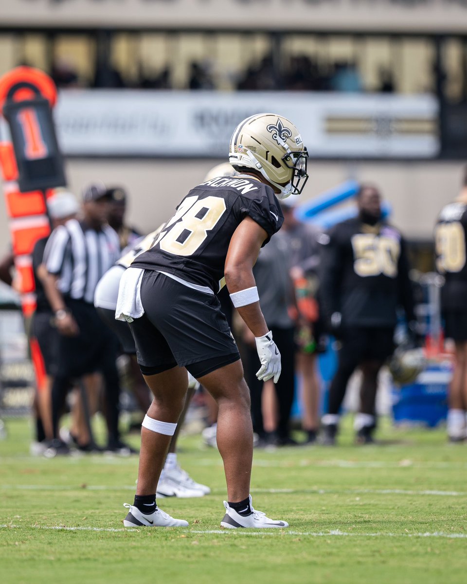 Julian Blackmon in the black and gold ⚜️