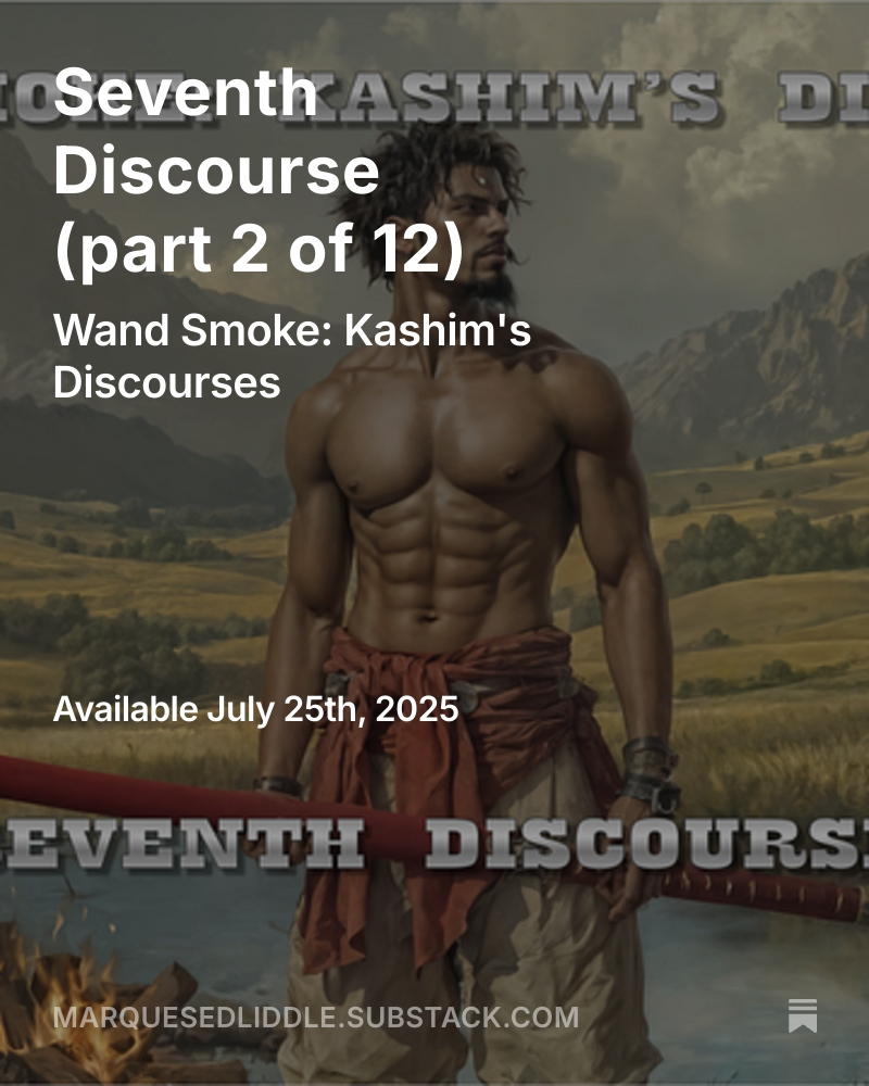 MarQueseDLiddle's tweet image. Seventh Discourse (part 2 of 12) releases tomorrow!
Read part 1 & subscribe on Substack so you don't miss out!
open.substack.com/pub/marquesedl…
#darkfantasy #philosophy #indieauthor #readingcommunity