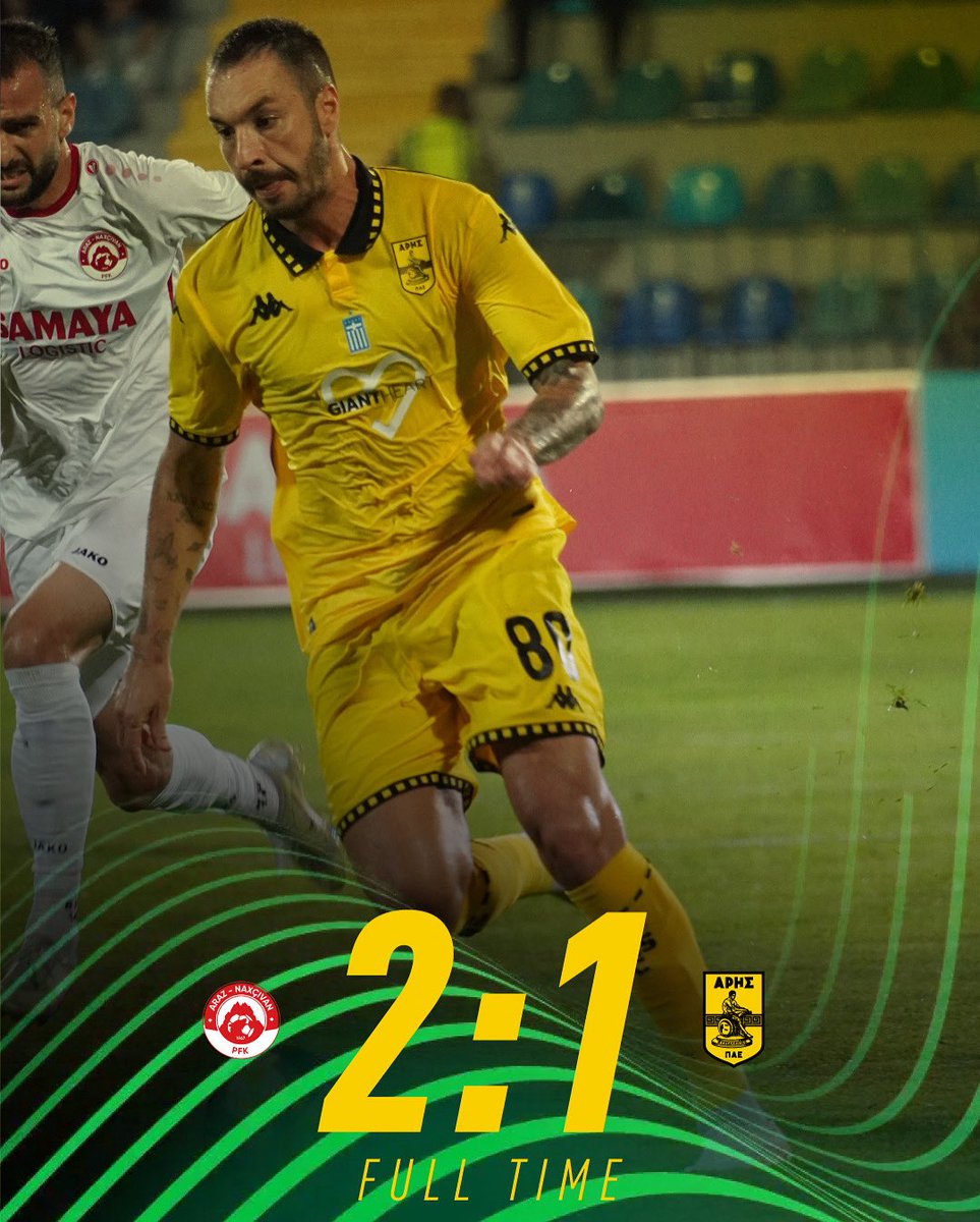 ARIS__FC's tweet photo. Final
#ARAZARIS
#ARISFC
@conferenceleague
#2ndQualifyingRound
#Matchday01
#VamosARIS
@novibet https://t.co/uA0t2NGEeg